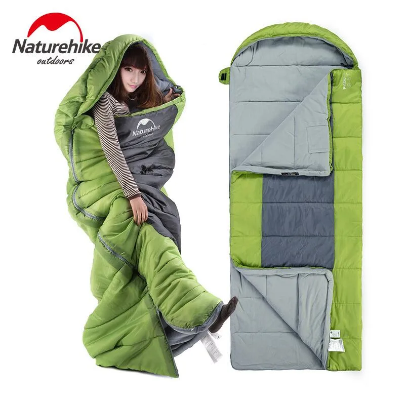 Naturehike спальный мешок конверт для отдыха на природе зима Большой пеший туризм