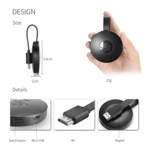 Горячая оптом Mira экран G2 беспроводной HD-MI ТВ-палка 2. 4G 1080P экран Wifi дисплей ключ