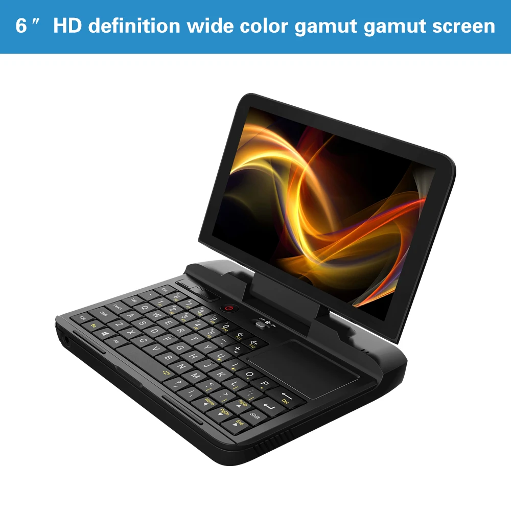 GPD микропк 6 дюймов Intel Celeron N4100 Windows 10 Pro ГБ ОЗУ 128 Гб ПЗУ карманный ноутбук мини ПК