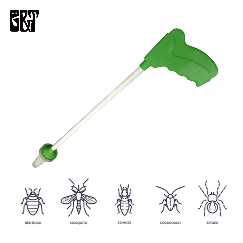 

GT My Critter Catcher Long-Handled Insect Grabber Travel Eco Friendly Catch/Release Spiders and Insects Traps Gardening Supply
