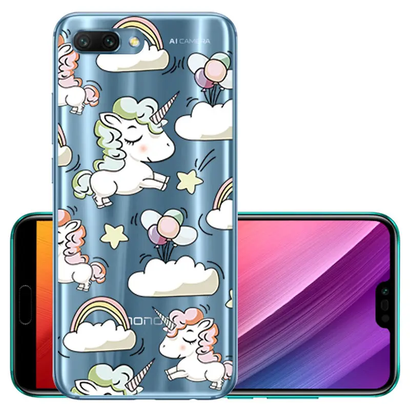 Arvin Clear Silicone case FOR Huawei Honor 9 lite Soft TPU Case FOR Huawei Honor 10 Smart Protective Phone Cover FOR Honor 7A