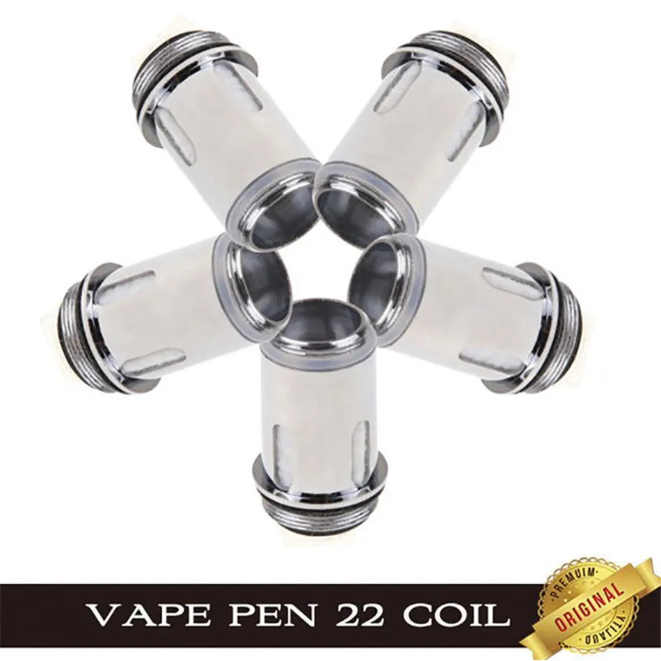 5 шт. замена готовой катушки ZZtech для электронной сигареты SMOK Vape Pen 22 атомайзер 0 3 Ом
