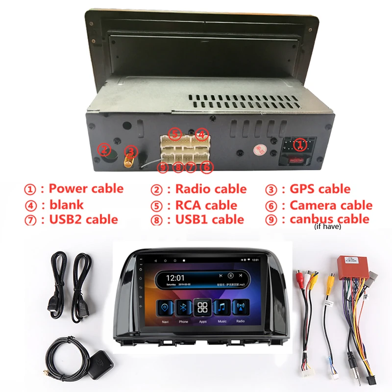 " 4G ram 8 ядер Android автомобильный DVD gps навигатор для Mazda 6 Atenza CX-5 CX5 2012 2013 аудио стерео радио головное устройство