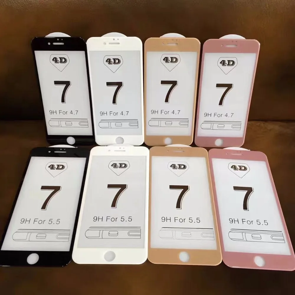 bilder für 100 Stücke 2017 Heißer Verkauf 4D 5D KALTEN CARVING Vollen Abdeckung gehärtetem Glas für iPhone 7 6 6 S Plus Premium Screen Glas schutz bilder für 100 Stücke 2017 Heißer Verkauf 4D 5D KALTEN CARVING Vollen Abdeckung gehärtetem Glas für iPhone 7 6 6 S Plus Premium Screen Glas schutz