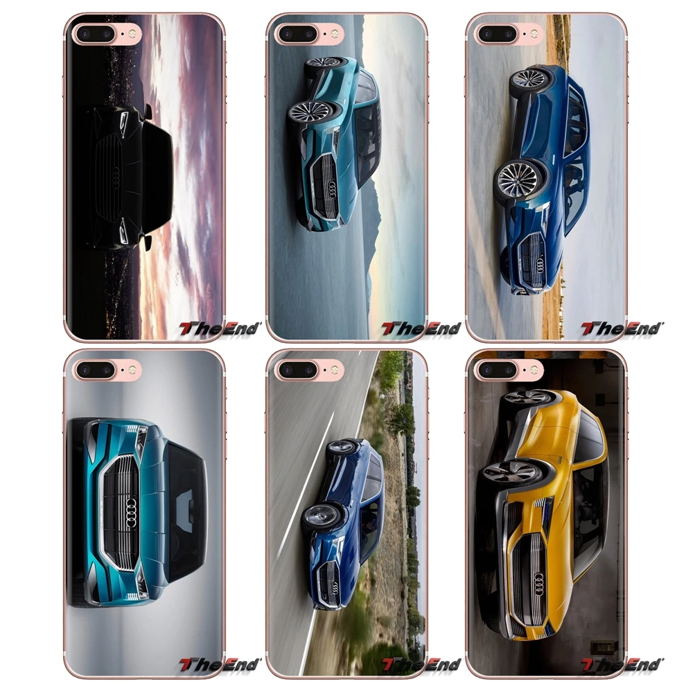 

For Samsung Galaxy J1 J2 J3 J4 J5 J6 J7 J8 Plus 2018 Prime 2015 2016 2017 Soft Transparent Case Audi E Tron Quattro 4K Wallpaper