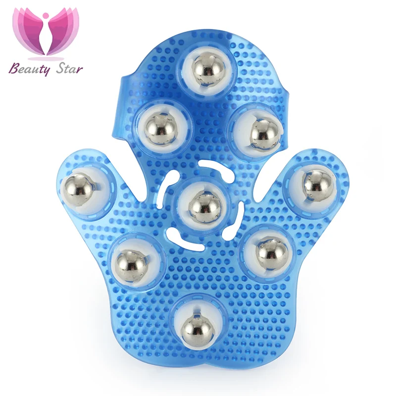

360 Degree Body Cellulite Massager Glove Cell Roller Ball Muscle Pain Relief Relax Massage Neck Leg Back Massage Wheel Corporal