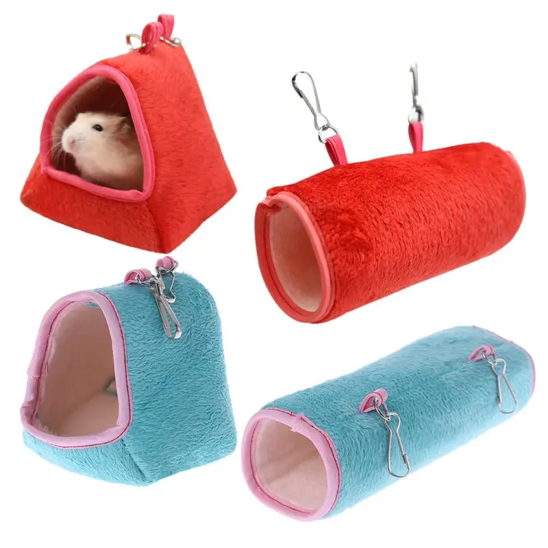 

High Quality Hamster Cage Hammock Guinea Pig Sleeping Bed Winter Warm Small Animal House Dec-26A