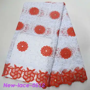 

African Lace Fabric 2019 Embroidered Nigerian Laces Fabric Bridal High Quality French Tulle Lace Fabric For Women Dress U004