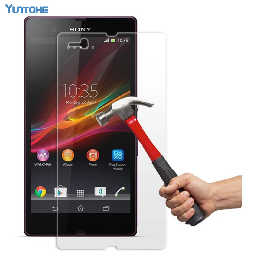 0,3mm 9 H премиум-класса из закаленного Стекло Экран протектор для sony Xperia Z1 Z2 Z3 Z4 Z5 T2 T3 E3 E4 300 шт./лот