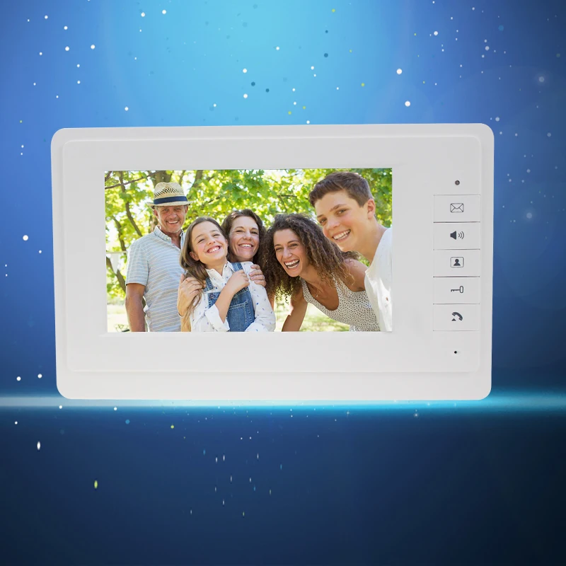 

XSL-V70F Direct Factory 7 Inch TFT Color Video Door Phone Indoor Monitor Machine Screen Video Door Bell Without IR Camera