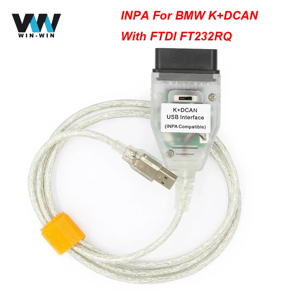 Dcan Interfaccia Usb Cavo Diagnostica Per Auto K Dcan Obd2/ Usb Cavo Connettore Diagnostico Obdii Cable-Obd2/ Tool Inpa Ediabas K