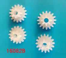 Module 0.5 small plastic laminated double-layer double straight teeth gear tooth motor gear 16082B DIY model toy car accessories