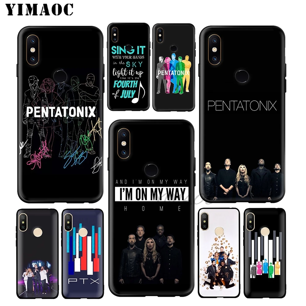 Мягкий чехол YIMAOC Pentatonix Bands для Xiaomi Redmi Note 7 6 6A 5 4 4X 4A 5A S2 7A GO K20 Plus Pro |