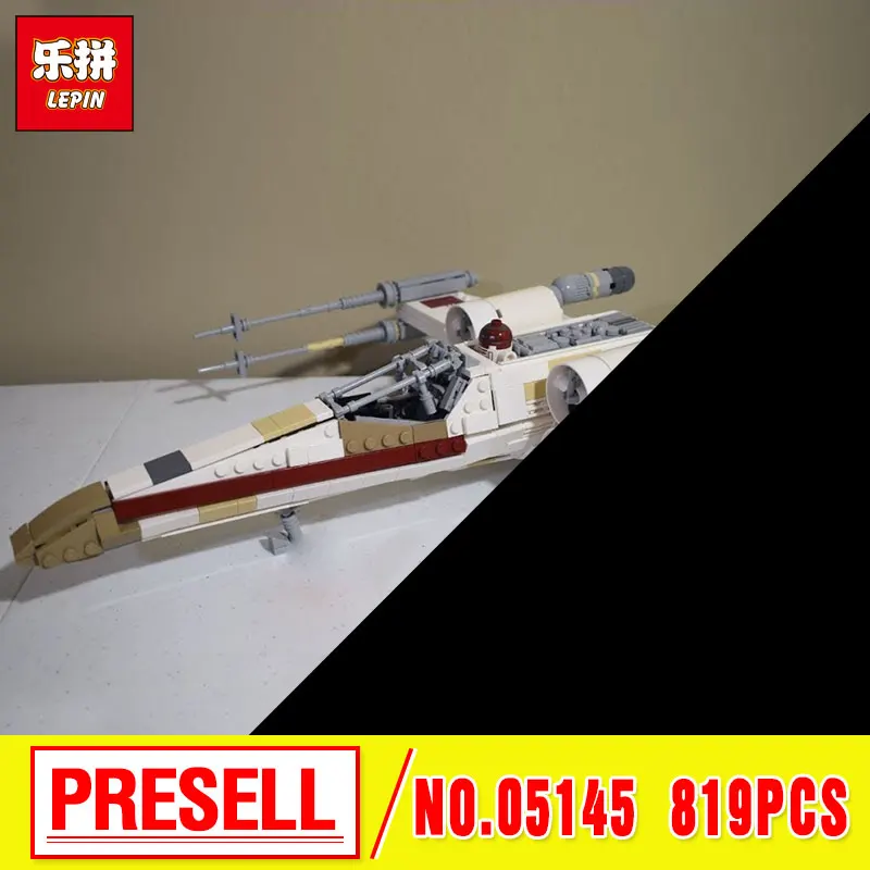Lepin 05145 Star Plan Series The 75218 X-wing Star Plan Fighter Set Building Blocks Bricks Kids Toys Christmas Birthday Gifts 2015 the plan
