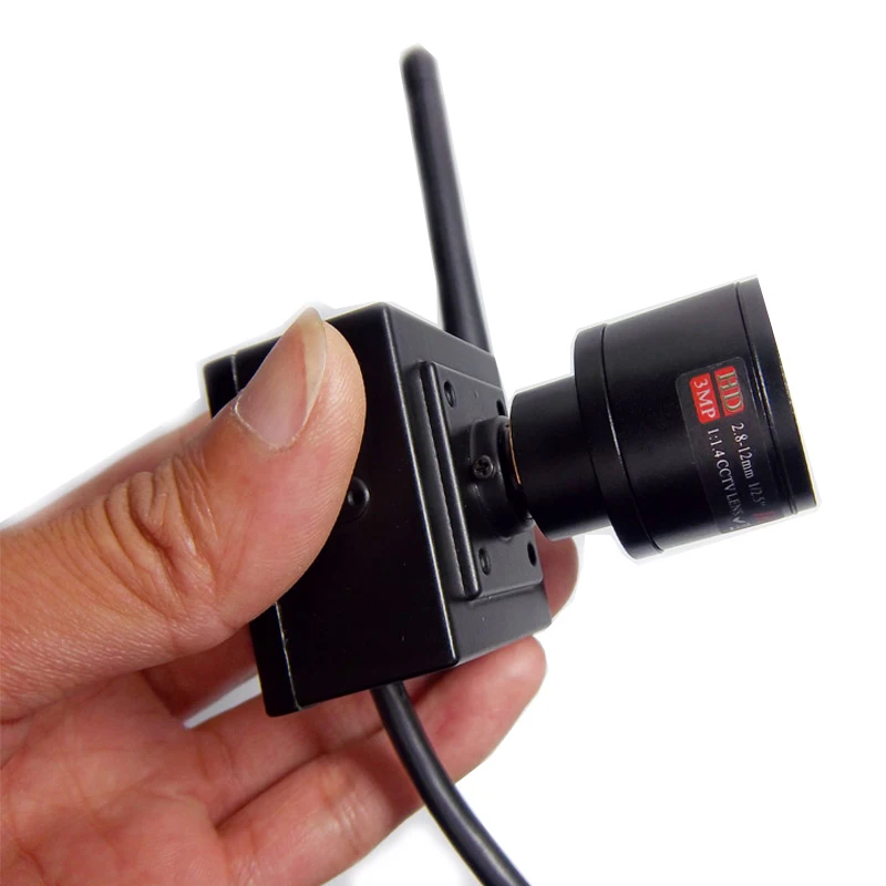 bilder für 720 P ONVIF 2,8-12mm Manuelle Vario-zoom-objektiv HD Mini Wifi ip drahtlose kamera p2p plug & play unterstützung android iphone HI3518E bilder für 720 P ONVIF 2,8-12mm Manuelle Vario-zoom-objektiv HD Mini Wifi ip drahtlose kamera p2p plug & play unterstützung android iphone HI3518E
