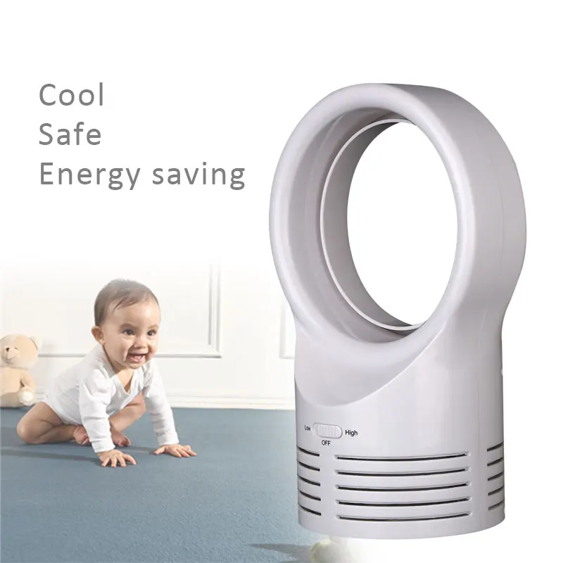 

2019 Drop Shpping Bladeless Fan Air-Conditioning Portable Fan None-Leaves Table-Desk for Mini