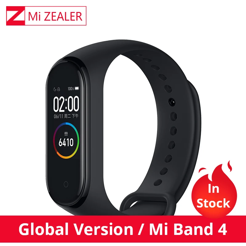 

2019 Global Version Xiaomi Mi Band 4 Multi language Wristband fitness Bracelet 135mAh Bluetooth 5.0 Smartwatch