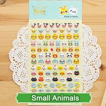 SST 1 Sheet Small Animals 3D Bubble Sticker Decoration Decal DIY Diary Album Scrapbooking Kawaii Korea
