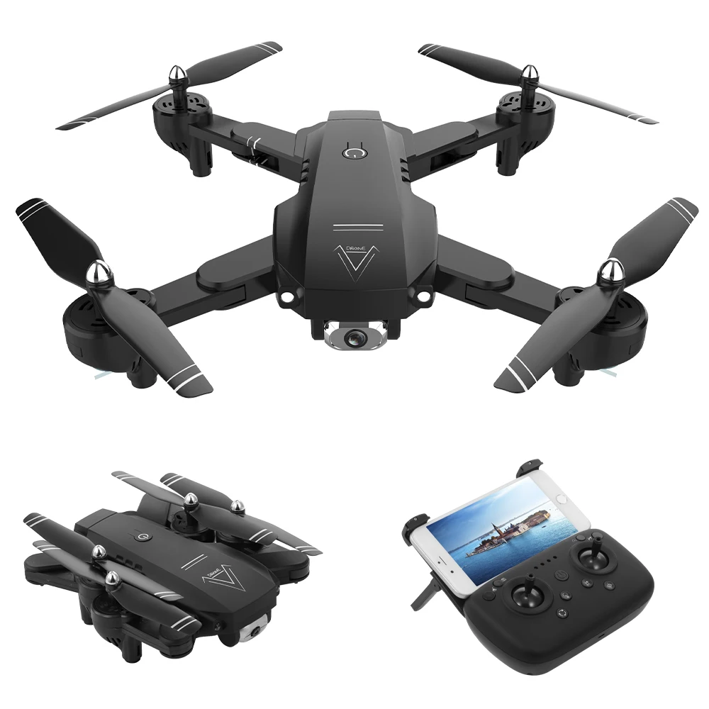 

L103 RC Drone with Camera 1080P Wifi FPV Optical Flow Positioning Smart Follow Gesture Photo Foldable RC Quadcopter Mini Dron