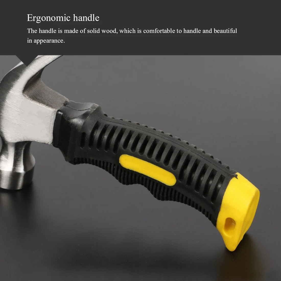 

Portable mini shockproof claw hammer car multi-function security escape hammer Anti-skid plastic claw hammer household hand tool