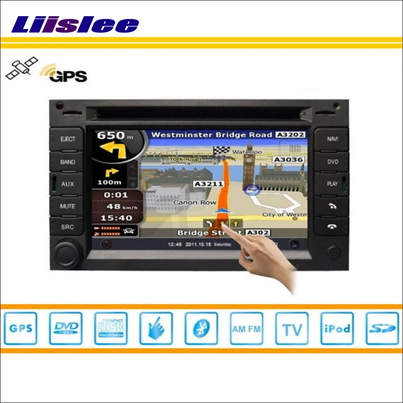 

Liislee Car Multimedia System For VolksWagen VW Polo MK4 2005~2009 Radio CD DVD Player GPS Satellite Navigation HD Touch Screen