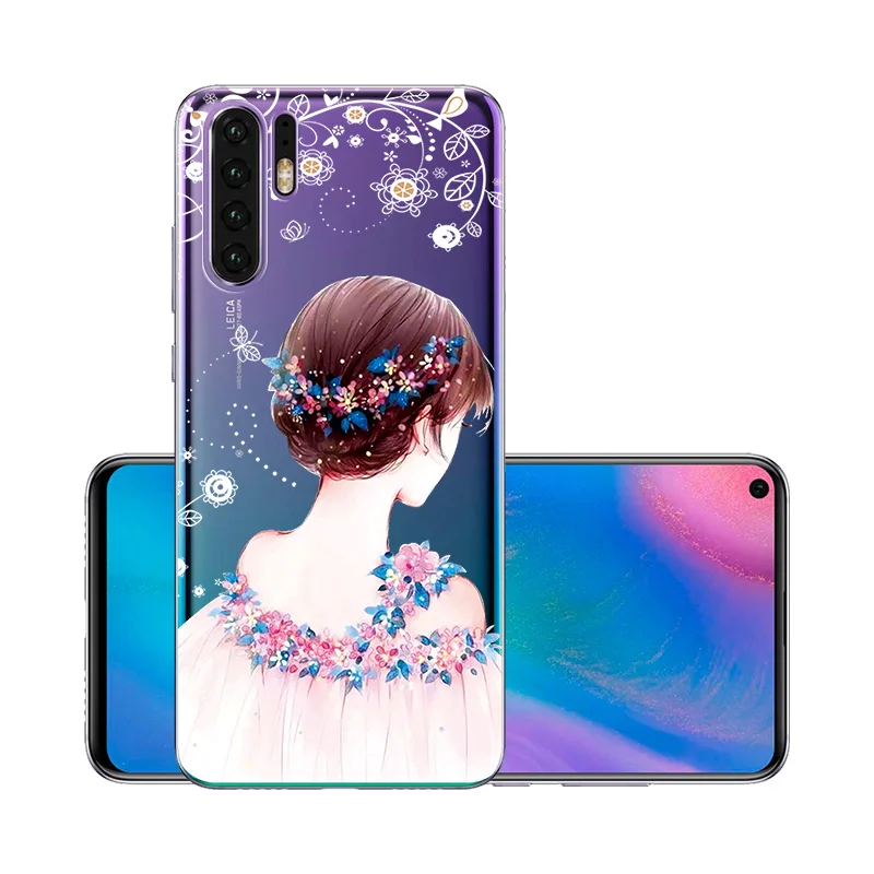 Для huawei P30 Pro Чехол для huawei P20 Pro Plus Lite P Smart Plus Y6 mate 20 Pro Honor 8A 20 20s Nova 5T 3i чехол s - Цвет: W051