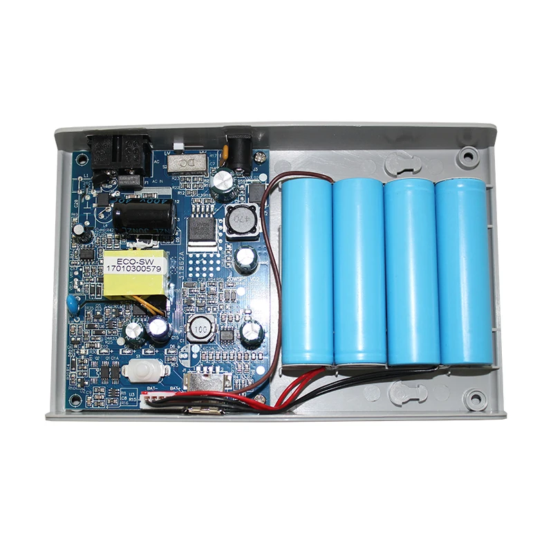Мини Портативный UPS с 110 240V входом 9 V/12 V/15/24 V Выход 8800mAh литиевая батарея Встроенный