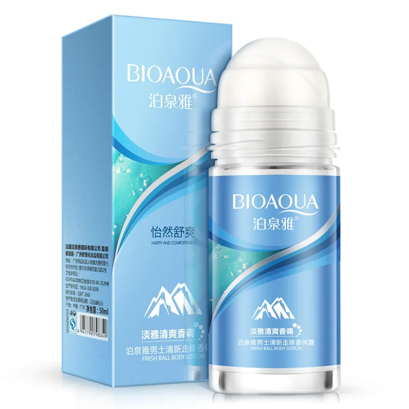 BIOAQUA Men fresh ball body lotion Antiperspirants Underarm Deodorant