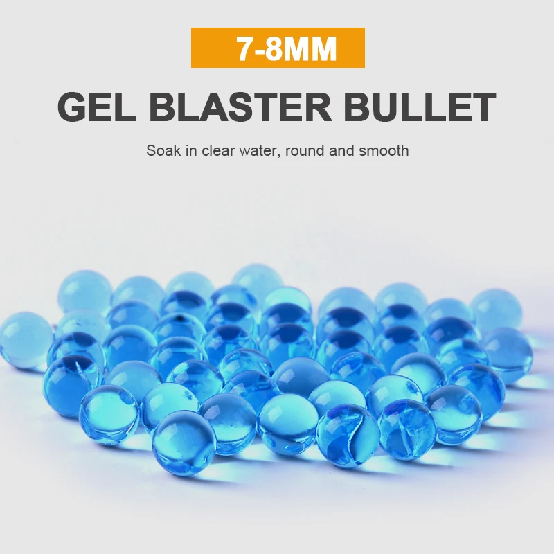 10000Pcs Growing Water Balls Bullet for Gun Toy Blaster Accessory 7-8mm Blue Pearl Soft Crystal Gel Water Beads Polymer Hydrogel 10000Pcs Growing Water Balls Bullet for Gun Toy Blaster Accessory 7-8mm Blue Pearl Soft Crystal Gel Water Beads Polymer Hydrogel
