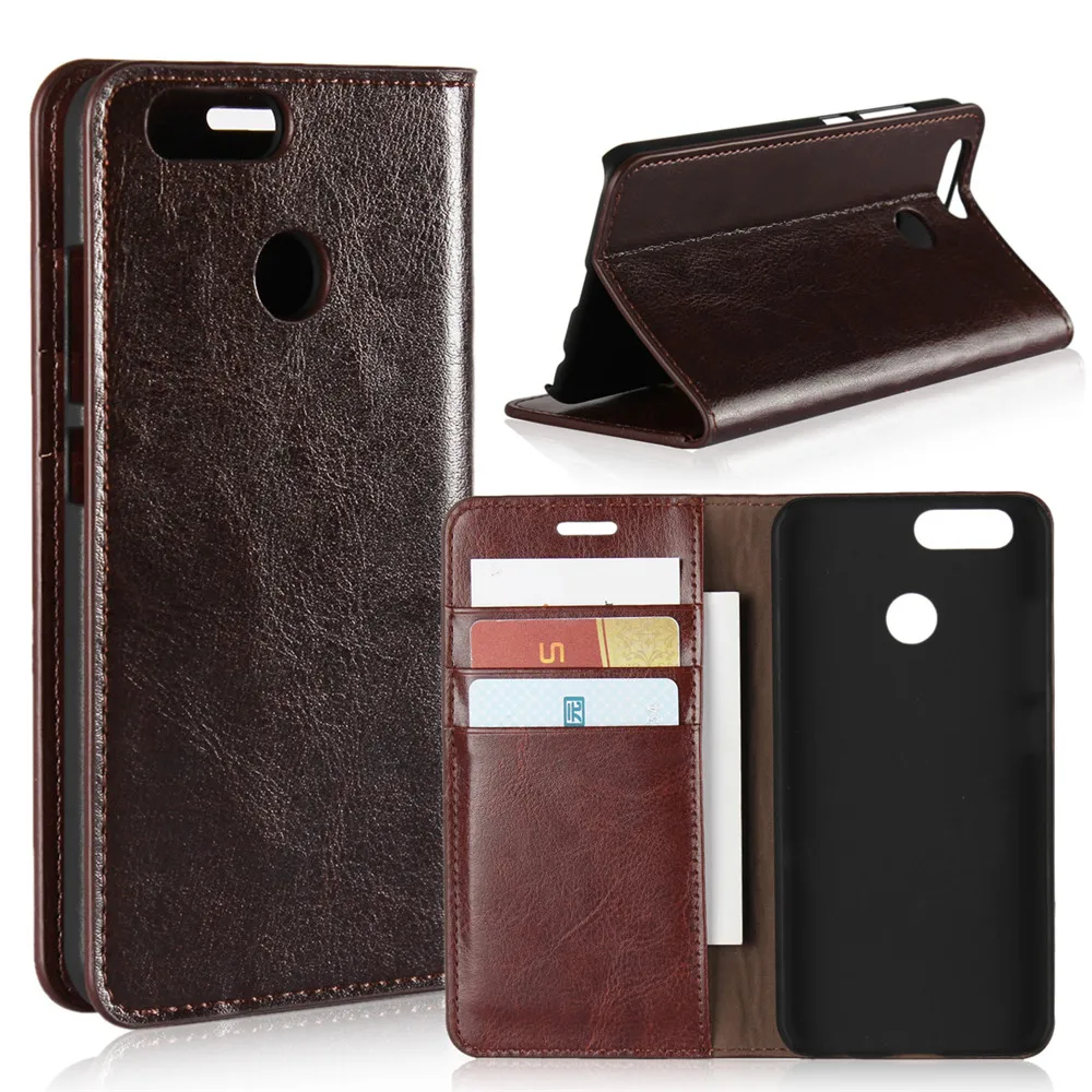 Case For Huawei Nova Luxury Retro Line Leather Flip Wallet Case For ...