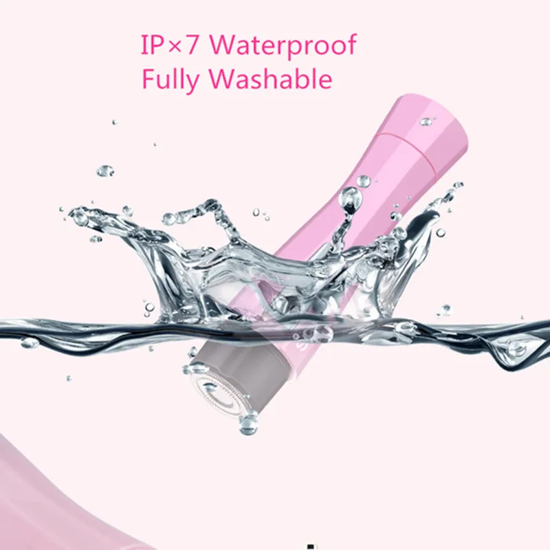 Women Epilator Electric Lady shaver Washable Bikini Trimmer Body Facial Hair Removal Portable razor depilador Battery Operated