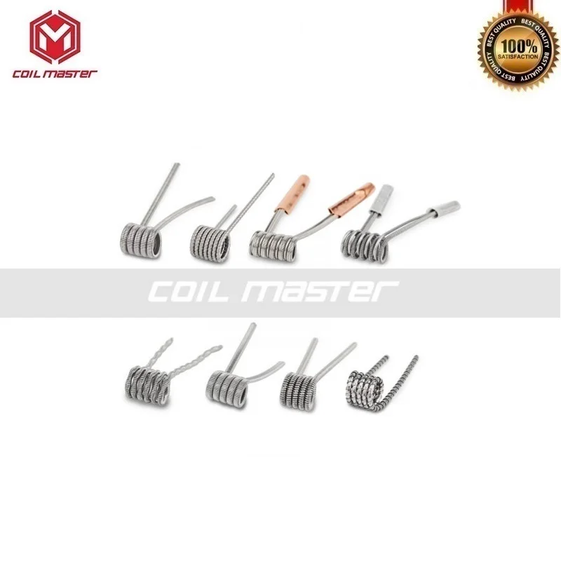 Собранная катушка Skynet Coil Master Ni80 восстановление катушек Clapton для RDA RDTA вейп Tank 8 в 1