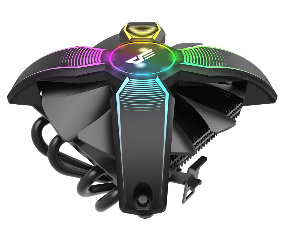Talon без рамки X форма RGB светодиодный кулер для процессора радиатор ПК с 4