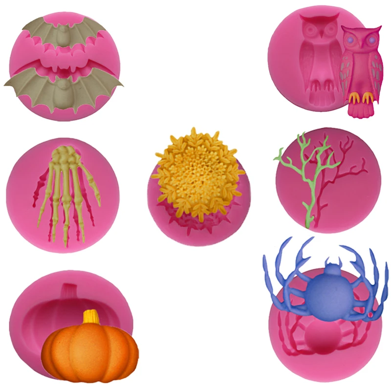 Moules D Halloween Creme A Fondant Chocolat Moules En Silicone Squelette A Main Araignee Chauve Souris Citrouille Chouette Argile Pour La Cuisson En Cuisine Nouvelle Collection Aliexpress Moules D Halloween Creme A Fondant Chocolat Moules En Silicone Squelette A Main Araignee Chauve Souris Citrouille Chouette Argile Pour La Cuisson En Cuisine Nouvelle Collection Aliexpress