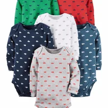 Children Infant babies boys girls clothes Summer super cute soft cotton Kids baby bebe clothes 6 Pieces/Lot bodysuit