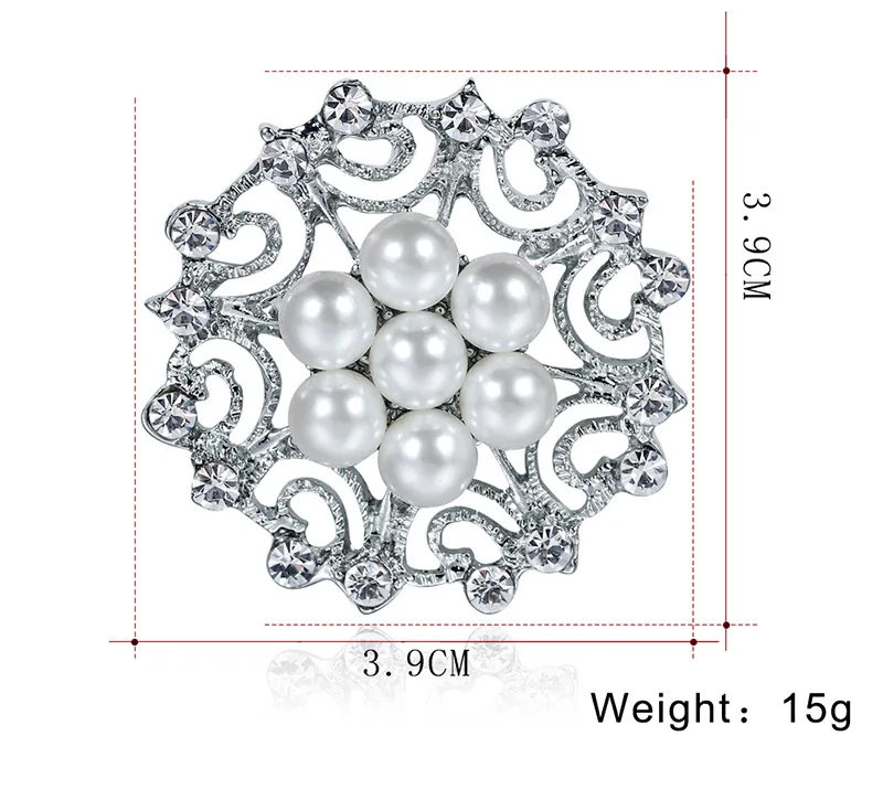 Маленькие размеры, Классический круглый дизайн, стразы, искусственный жемчуг, цветок, пятиконечные Броши звезды для женщин, булавка, ювелирные изделия, аксессуары