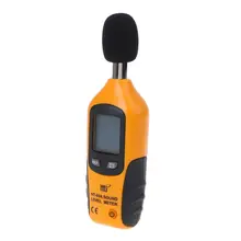 ЖК-дисплей цифровой Дисплей шумомер звук Давление уровень метр децибел Шум измерения 649E