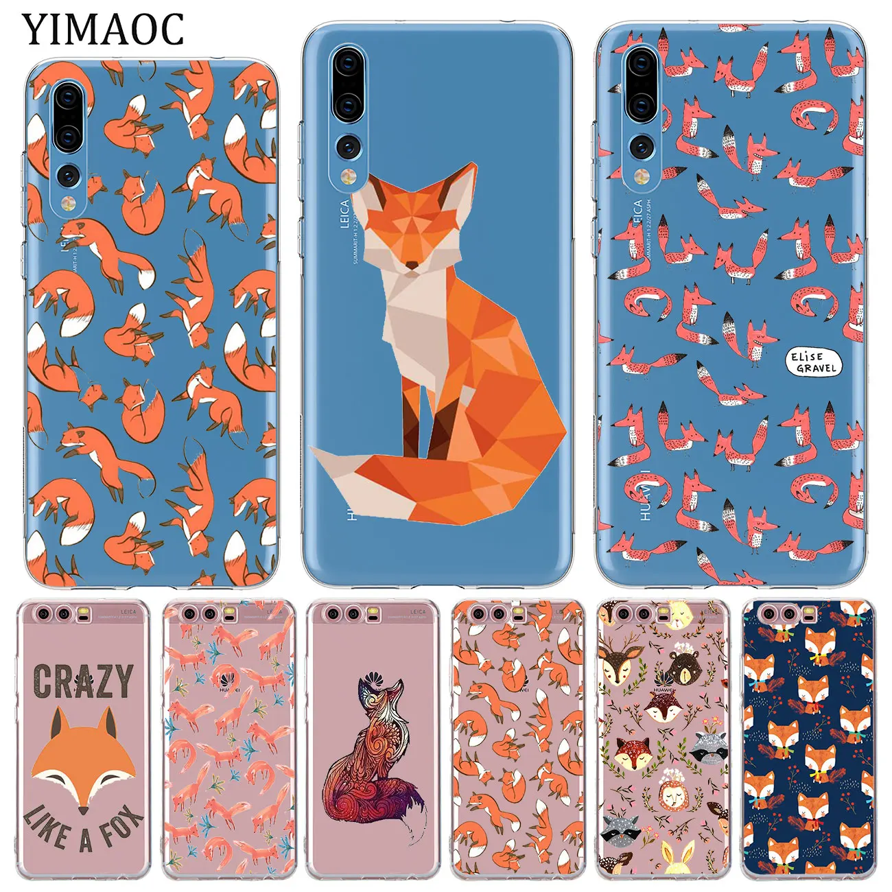 Мягкий силиконовый чехол YIMAOC для Huawei P30 P20 Pro P10 P8 P9 Lite 2017 2016 2015 P smart Z 2019|Бамперы| |