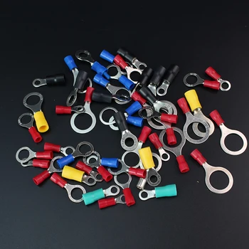 

1000Pcs/pack RV2-3 ring end insulation terminal cable wire connector insulated crimp terminal cold press terminals