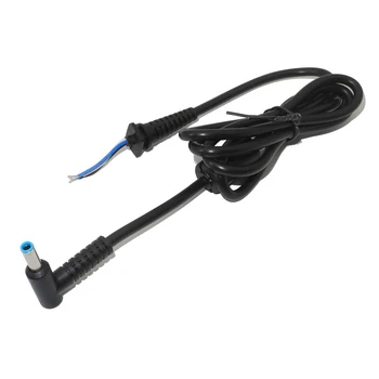 

Right Angle 4.5x3.0mm Laptop DC Power Plug Connector Cable For HP Envy Ultrabook Adapter Cord 1.2m