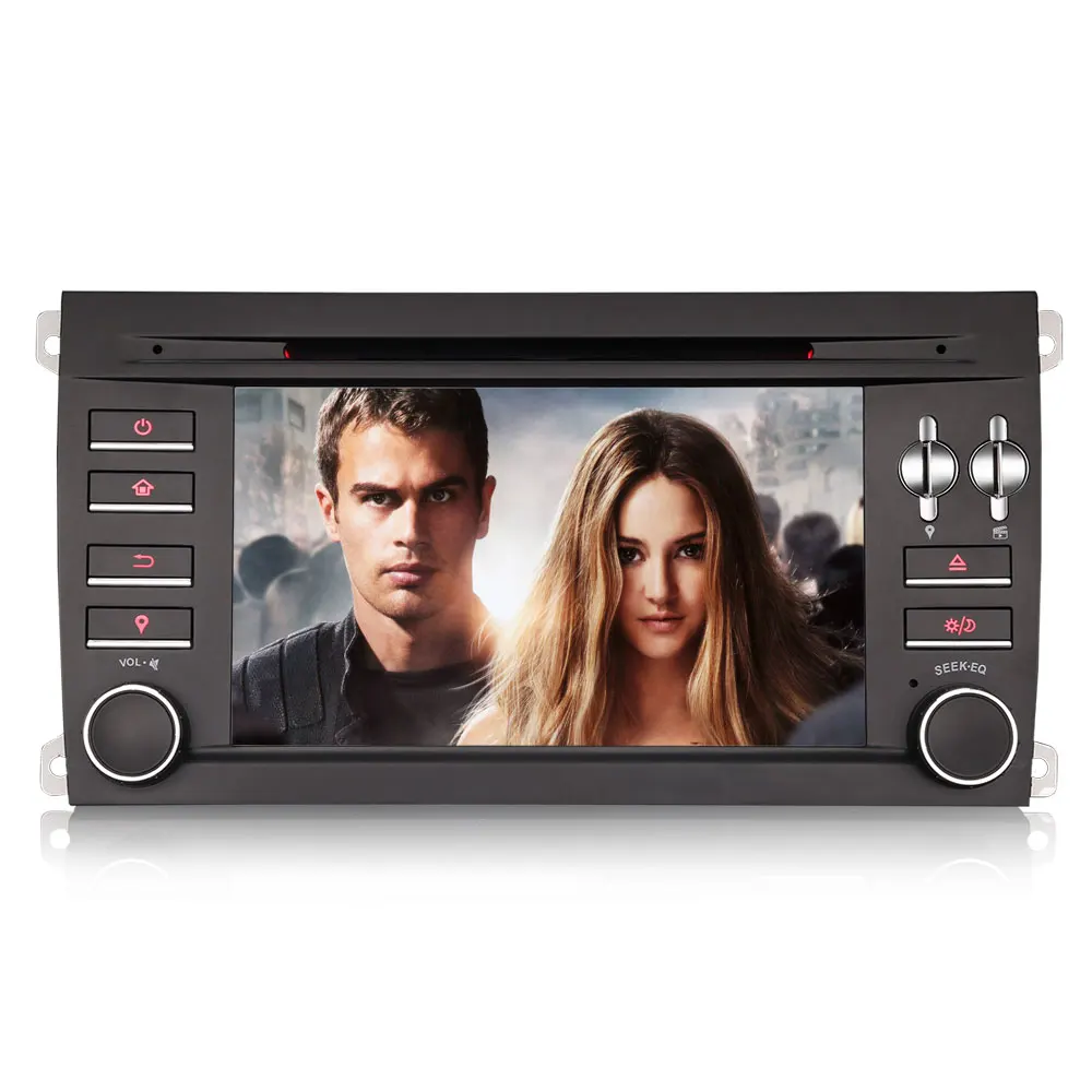 Discount 7" Quad-Core Android 9.0 Pie OS Car DVD Multimedia Navigation GPS Radio for Porsche Cayenne 2003-2010 with 3G/4G Dongle Support 3