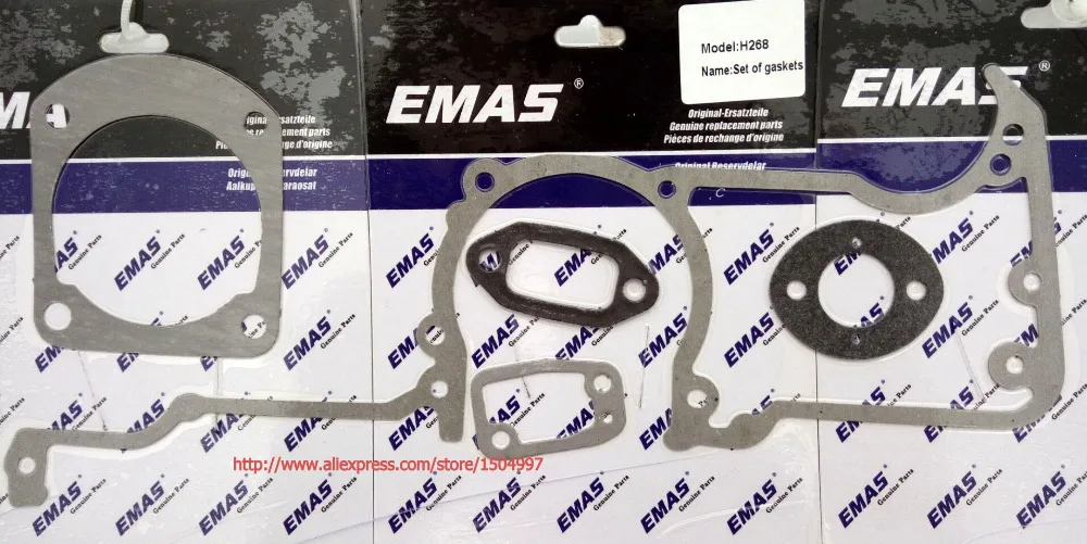 Комплект прокладок подходит для 268 272 XP 268XP 272XP aftermarket chainsae aprts kit|gasket oil|gasketgasket auto |