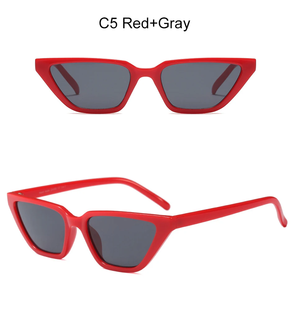 Солнечные очки Роскошные бренды кошачий глаз солнцезащитные очки для женщин ретро маленькие солнечные очки дамские плоские леопардовые пикантные очки UV400