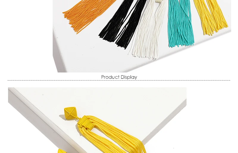 AYAYOO Long Tassel Earrings For Women Big Statement Earring Female 2019 Brincos Wedding Party Vintage Earings Fashion Jewelry (3)