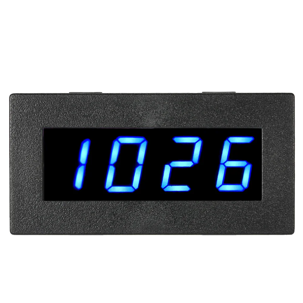 

0.56" 4 LED Digital Frequency Tachometer DC 8-15V Car Motor Speed Meter RPM Measurement Tester 5-9999R/M DC 8-15V