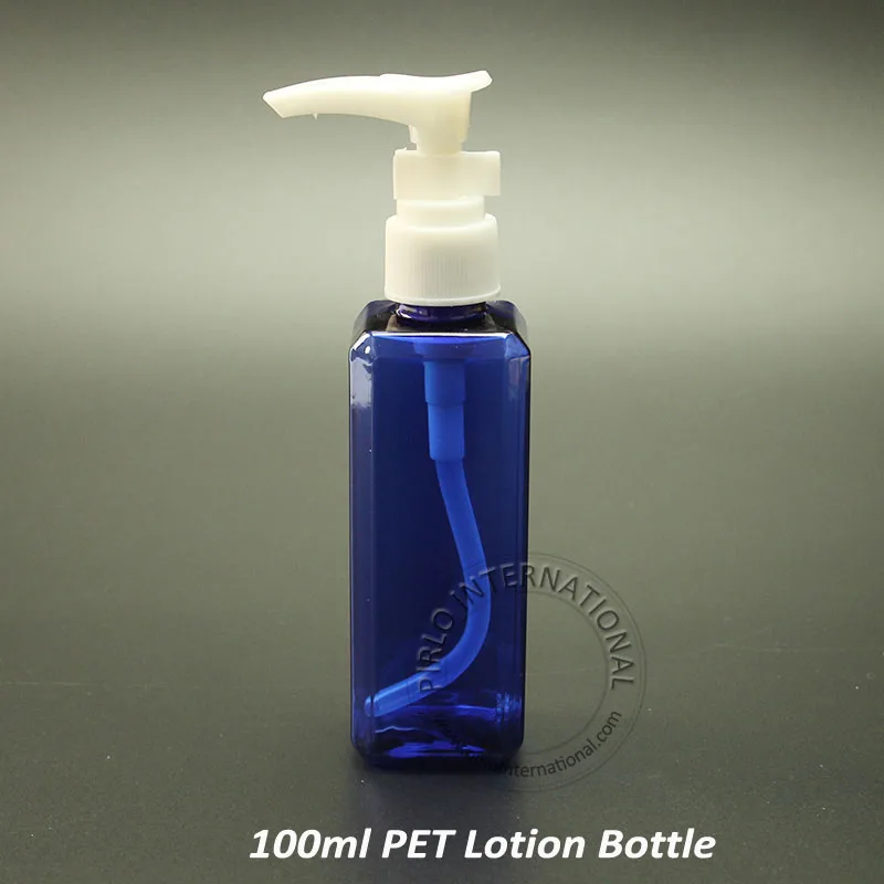 30pcs High Quality 100ml Plastic Lotion Pump Bottle, Empty PET