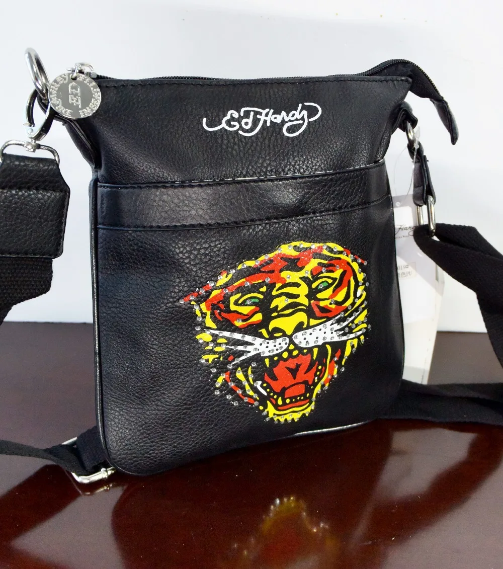 New Ed Hardy Messenger Bag Purse Yey-2205b - Shoulder Bags - AliExpress