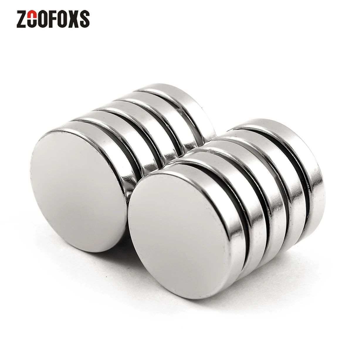 

ZOOFOXS 1pc 25 x 5 mm Round Small Strong Neodymium Magnet Rare Earth Powerful Fridge Permanet Magnets 25*5mm