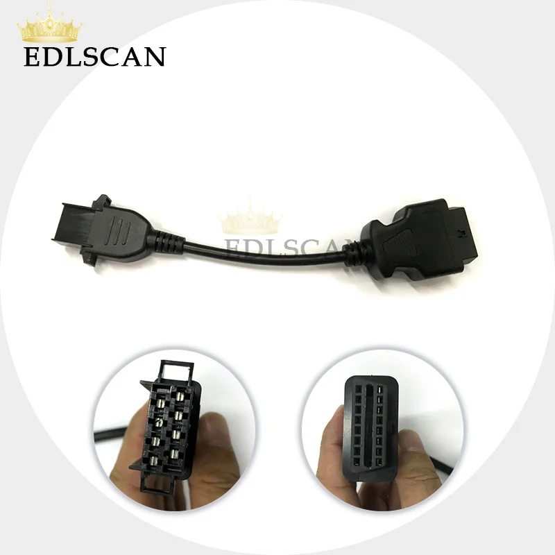 EDLSCAN 88890306 8 Pin Диагностический кабель для vocom 88890300 и 88894000 тяжелый режим работы