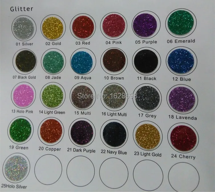 

CDG-14 light green color Glitter 5 yards high quality fashionable glitter heat transfer vinyl for clothing hologram flock heart